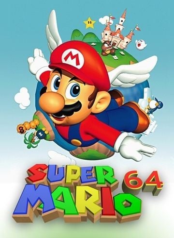 Capa do Super Mario 64